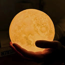 Umidificador Aromatizador Abajur Lua 3D