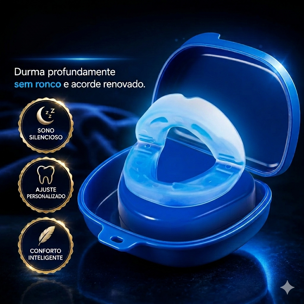 Protetor Bucal AntiRonco SleepFit™ – COMPRE 1 LEVE 2