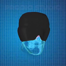 touca terapêutica térmica de gel para enxaqueca gelada,máscara dor de cabeça