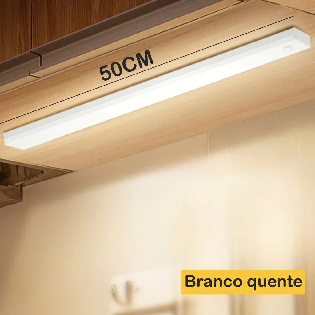 Luminária Inteligente Ultra LED com Sensor de Movimento sem Fio e Recarregável [COMPRE 1 LEVE 2]